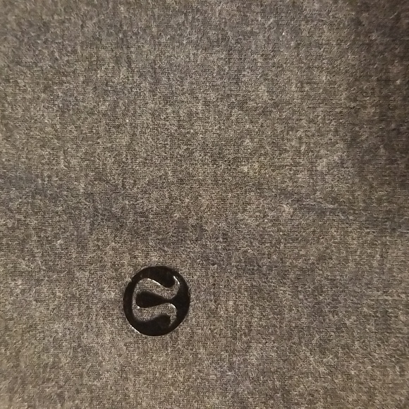 SOLD LULULEMON WUNDER UNDER HEATHERED BLACK LEGGINGS FULL LENGTH Size 8 -10 - Picture 4 of 4